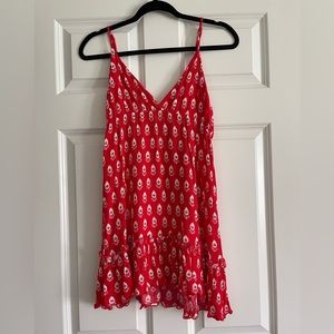 Red Tank Top Dress